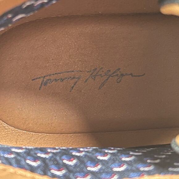 Tommy Hilfiger Men\'s Balen Chukka Boots Size 12 Black Faux Leather Lace Up main image 4